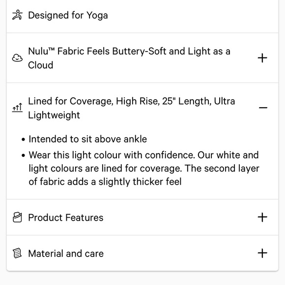 Lululemon Align High-Rise Pant with Pockets 25” - Size 10 - Creamy Mint - Picture 9 of 12